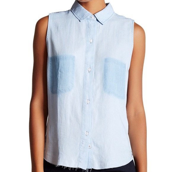 Rails Tops - Rails Mila Cutoff Sleeveless Blouse